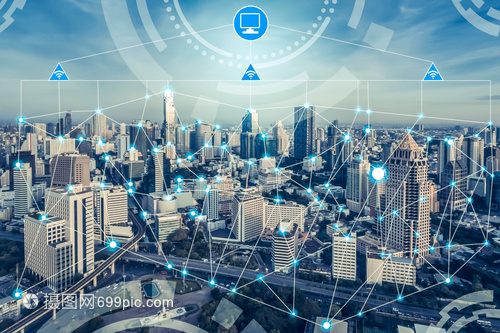 智能城市無線通信網絡 IOT與ICT概念及其現代城市建筑背景下的融合